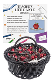Teacher's little apple pocket charm