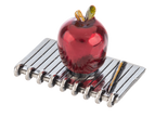 Teacher's little apple pocket charm