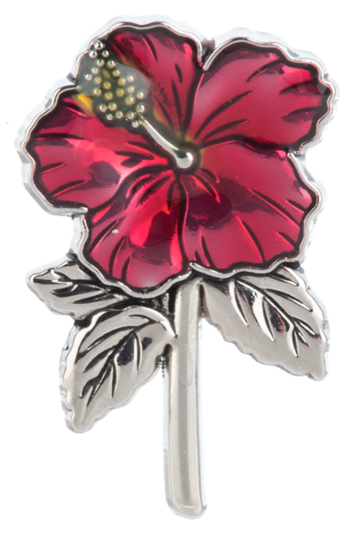 Freshly picked flower pin assortment