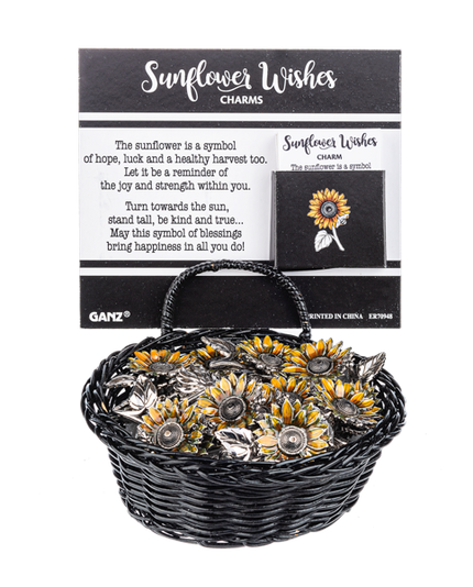 Sunflower Pocket Charm
