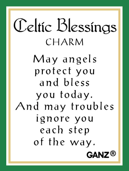 Celtic Blessing pocket charm
