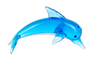 Glass Dolphin Figure