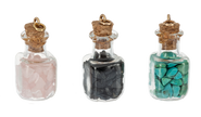 Crystal Intention Bottle Charm