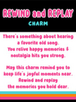 Rewind & Replay Charm