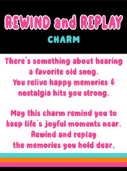 Rewind & Replay Charm