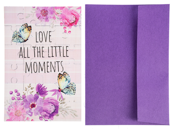 Valentines Post Card Puzzle