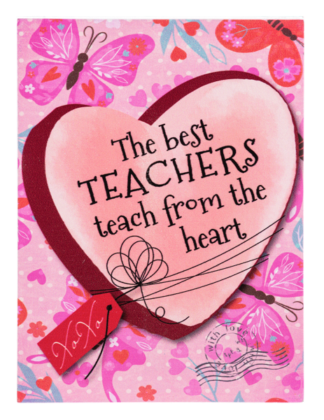 Block Talk Greeting Card