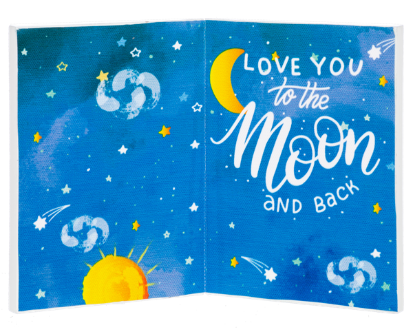 Block Talk Greeting Card