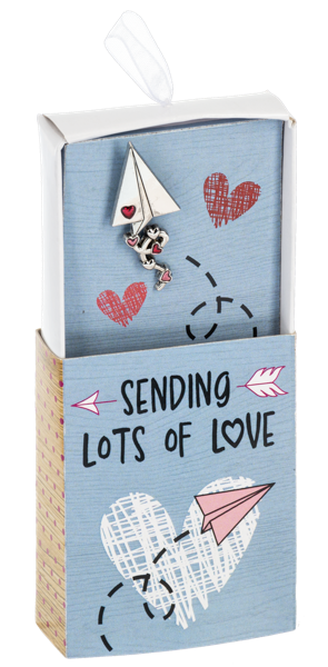 Love Mail Pin in Matchbox