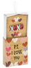 Love Mail Pin in Matchbox
