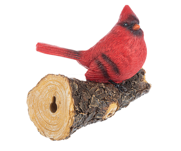 Cardinal on a Branch Hanging Figurine