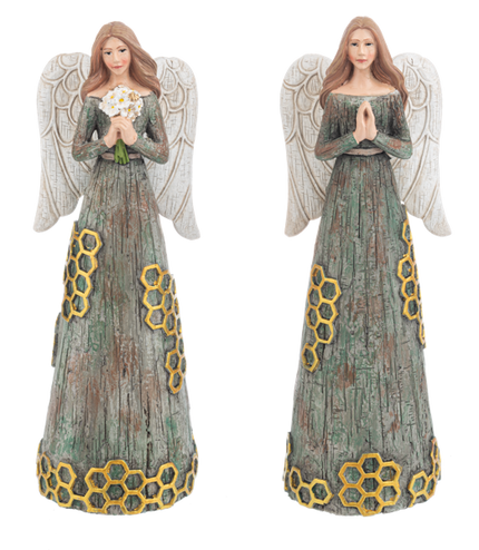 Bee Faithful - Angel Figurine