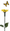 Solar Powered Fluttering Pollinator and Flower Garden Stake