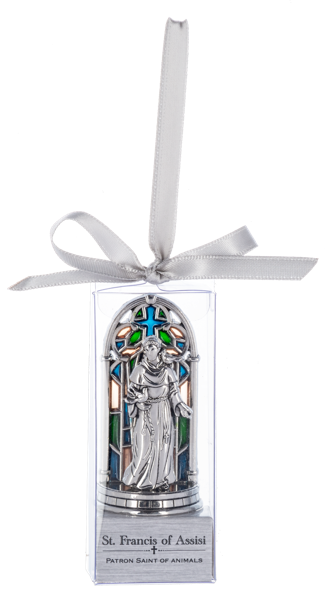 Stained Glass Patrons Figurine