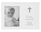 On Your Baptism Photo Frame