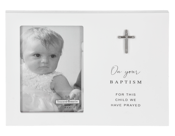 On Your Baptism Photo Frame