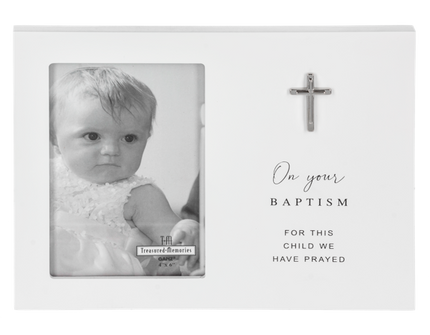 On Your Baptism Photo Frame