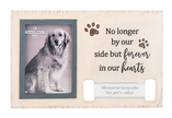 Memorial Pet Collar Frame - No longer by our side but forever in our hearts