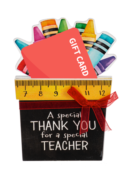 Teacher Gift Card Holders