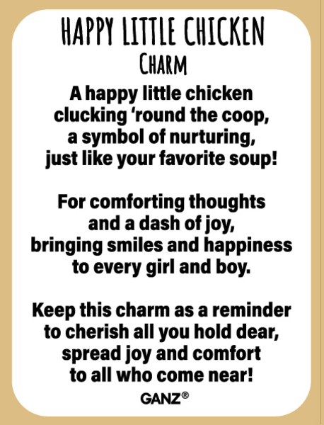 Happy Little Chicken Charms