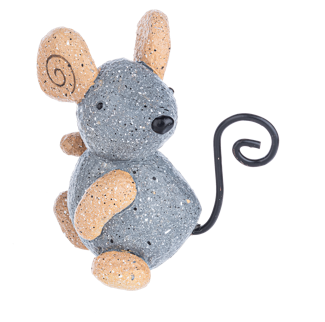 Pebble Animal Figurines