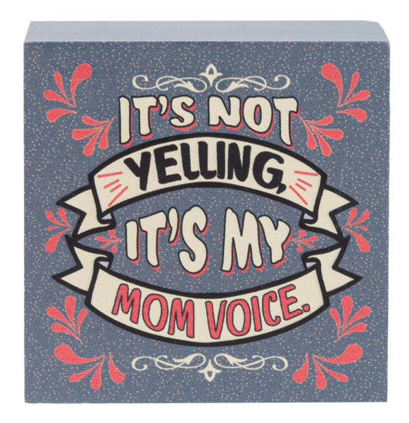 Humor Helps Mom - Block Talk