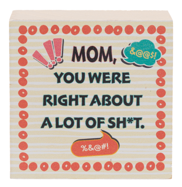 Humor Helps Mom - Block Talk