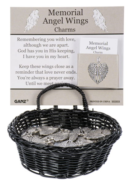 MemoriaL Angel Wings Charm