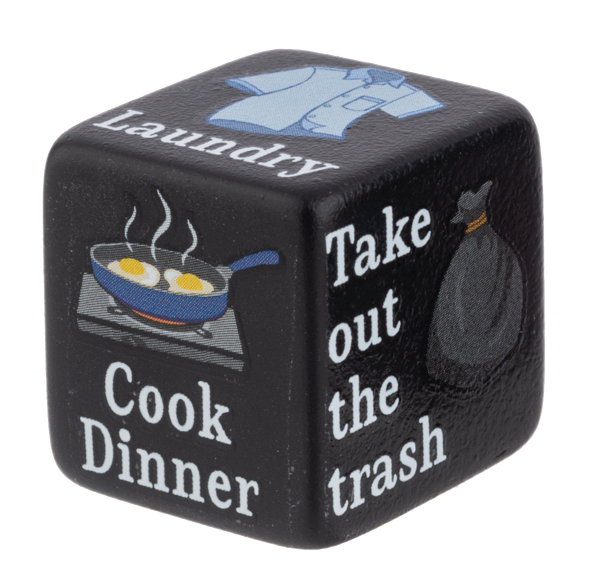 Chore Decider Dice Charm