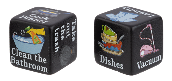 Chore Decider Dice Charm
