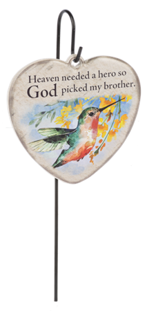 Heaven needed a hero so God picked my brother
