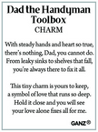 Dad the Handyman - Toolbox Pocket Charm