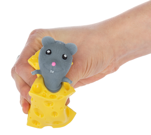 Mouse and Cheese Squeeze Toys 3yr+
