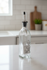 Oil bottle with wine design