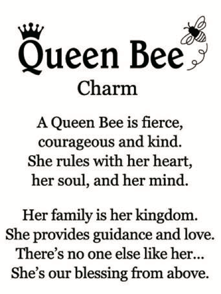Queen Bee Charm