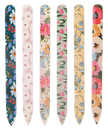 Floral glass nail files