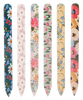 Floral glass nail files
