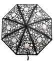 Modern Florals Color Changing Telescopic Umbrella