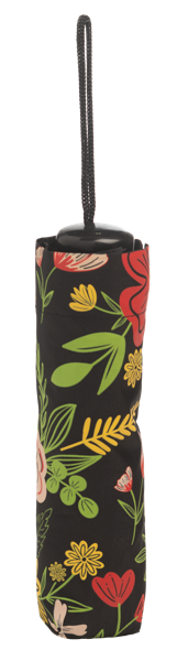 Modern Florals Color Changing Telescopic Umbrella