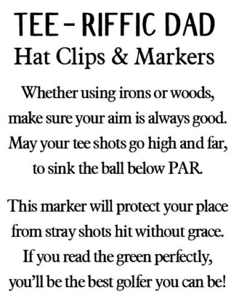 Tee-riffic Dad Hat Clip