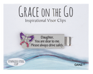 Inspirational visor clips