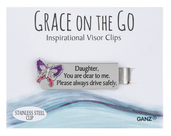 Inspirational visor clips