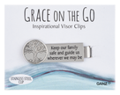 Inspirational visor clips