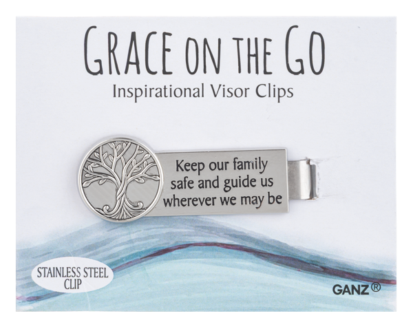 Inspirational visor clips