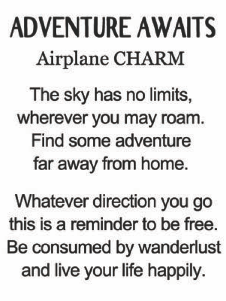Adventure Awaits Charms