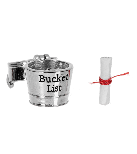 Live Your Bucket List Charms
