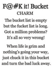 F@#k it Bucket Pocket Charm