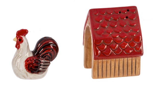 Rooster Salt & Pepper Shakers