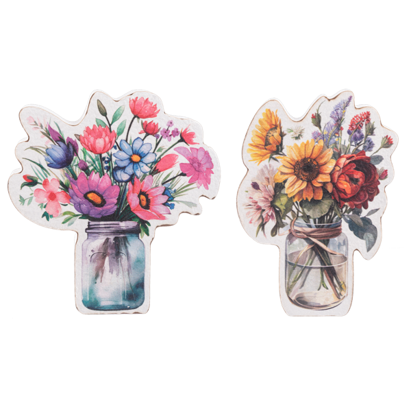 Beautiful Blooms Desk Block