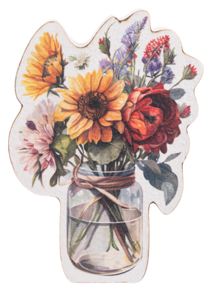 Beautiful Blooms Desk Block